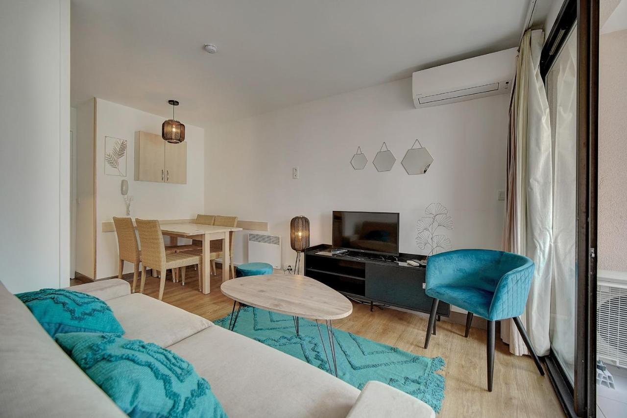 Immogroom - 2 Rooms - Renovated - Pool - Air Conditioning - Parking - Wifi Cannes Exterior foto